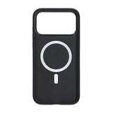 iPhone 17 Pro Cover Kunstlæder MagSafe Sort