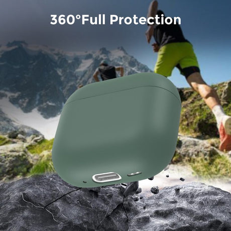 Ahastyle AirPods 4/5 Cover Silikone Grøn