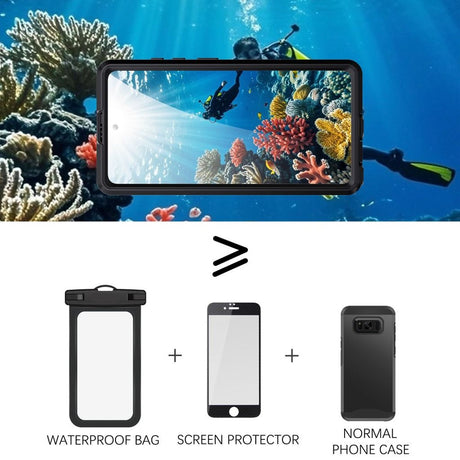 Redpepper Samsung Galaxy S26 Ultra Cover Vandtæt IP68 MagSafe Sort