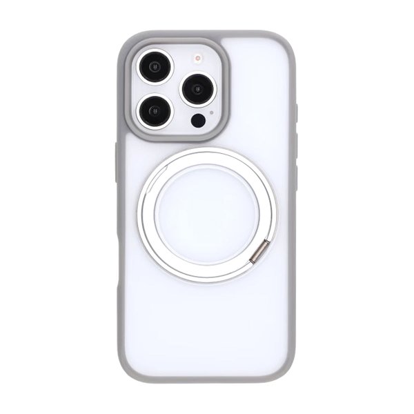 iPhone 16 Pro Cover Roterbart MagSafe Stativ Grå