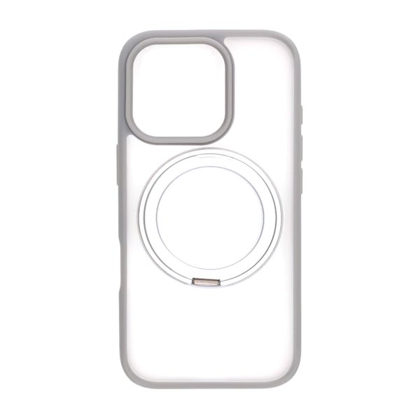 iPhone 16 Pro Cover Roterbart MagSafe Stativ Grå