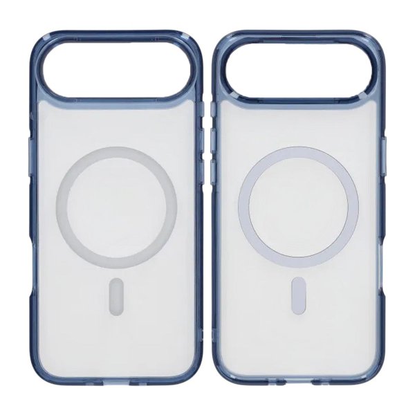 iPhone Air Cover TPU MagSafe Blå Transparent
