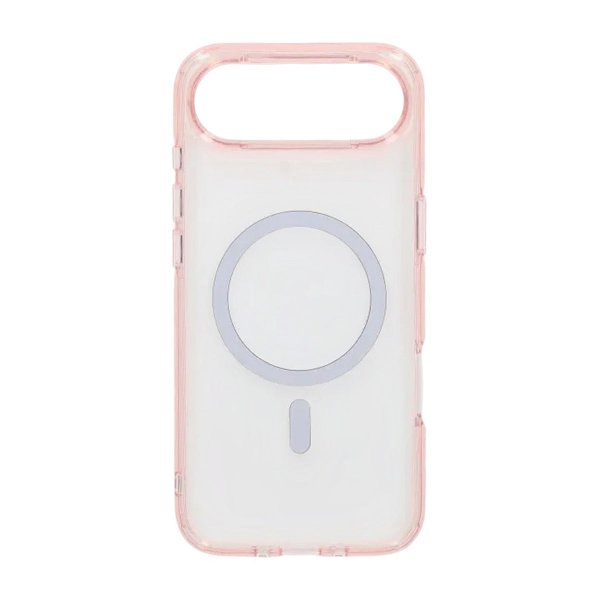 iPhone Air Cover TPU MagSafe Rosa Transparent