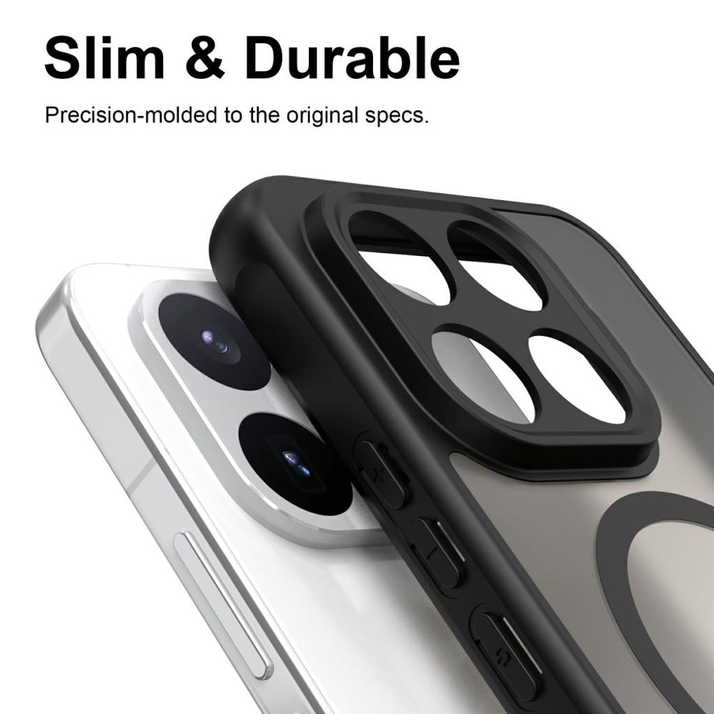 Xiaomi 17T Pro Cover Frostet MagSafe Sort