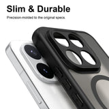 Xiaomi 17T Pro Cover Frostet MagSafe Sort