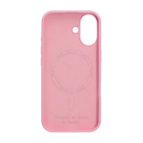 Rvelon iPhone 17 Cover Silikone MagSafe Pink