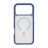 iPhone 17 Pro Cover Transparent MagSafe Blå