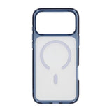 iPhone 17 Pro Cover Transparent MagSafe Blå