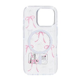 iPhone 16 Pro Max Cover Mønster MagSafe Sløjfe