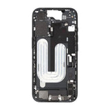 Mellemramme med smådele til iPhone 16 - Sort OEM