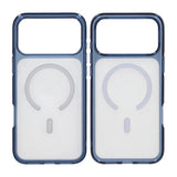 iPhone 17 Pro Cover Transparent MagSafe Blå