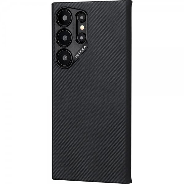 Pitaka Samsung Galaxy S24 Ultra Cover MagEZ Case 4 Sort/Grå Twill
