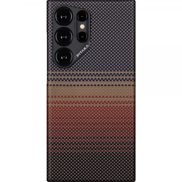 Pitaka Samsung Galaxy S24 Ultra Cover MagEZ Case 4 Sunset
