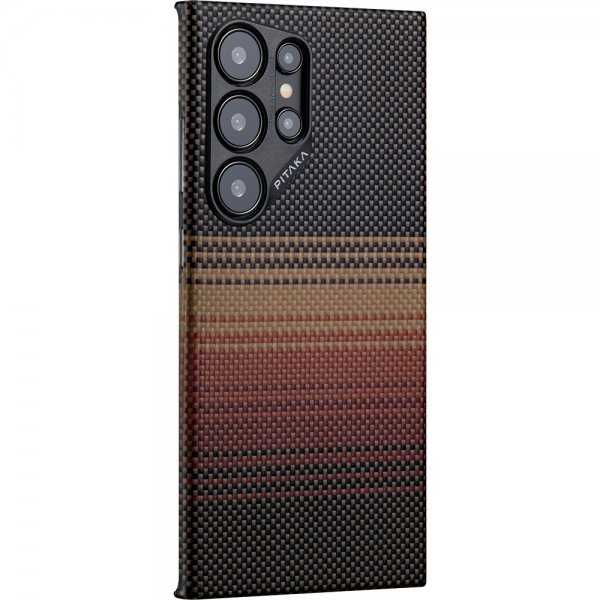 Pitaka Samsung Galaxy S24 Ultra Cover MagEZ Case 4 Sunset