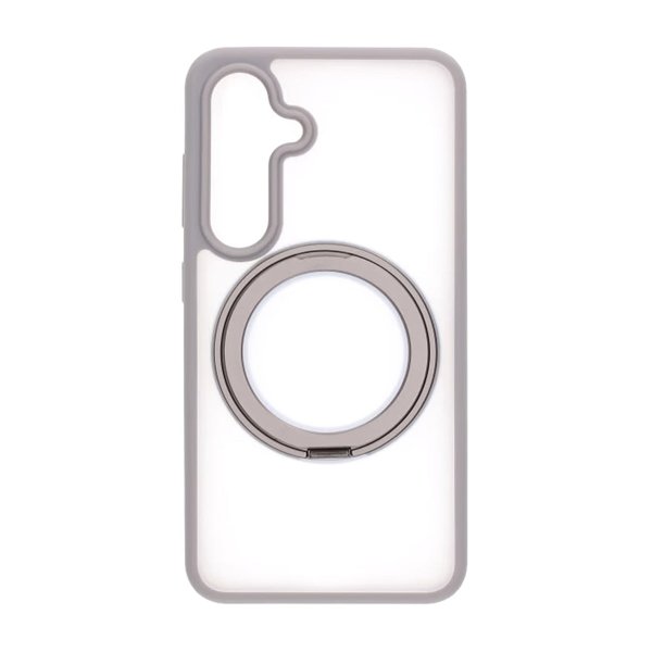 Samsung Galaxy S24 Cover Roterbart MagSafe Stativ Grå
