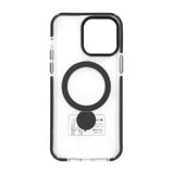iPhone 15 Pro Cover Ringstativ MagSafe Sort