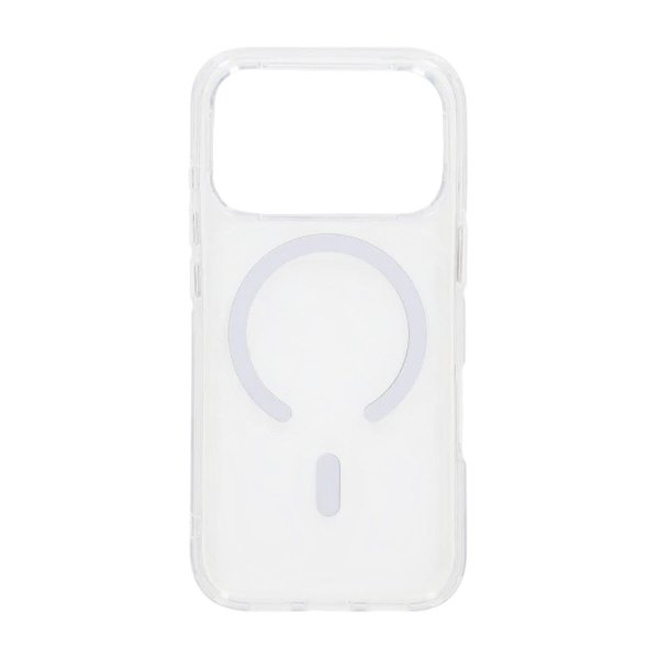 iPhone 17 Pro Max Cover Transparent MagSafe Hvid