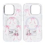 iPhone 16 Pro Max Cover Mønster MagSafe Sløjfe