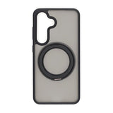 Samsung Galaxy S25 Cover Roterbart MagSafe Stativ Sort