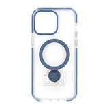 iPhone 14 Pro Max Cover Ringstativ MagSafe Blå