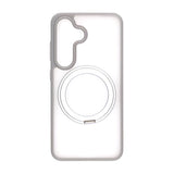Samsung Galaxy S25 Cover Roterbart MagSafe Stativ Grå
