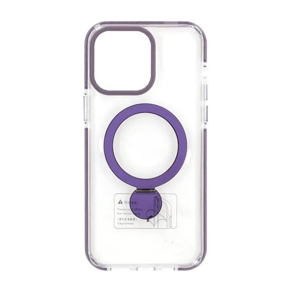iPhone 14 Pro Cover Ringstander MagSafe Lilla
