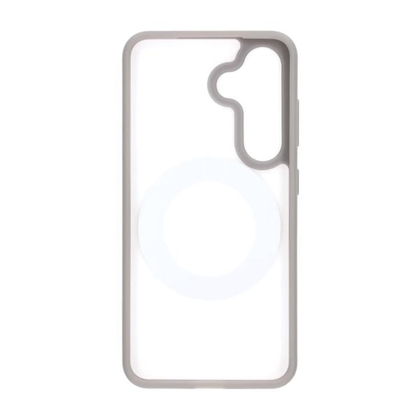 Samsung Galaxy S25 Cover Roterbart MagSafe Stativ Grå