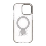 iPhone 14 Pro Max Cover Ringstativ MagSafe Sort Transparent