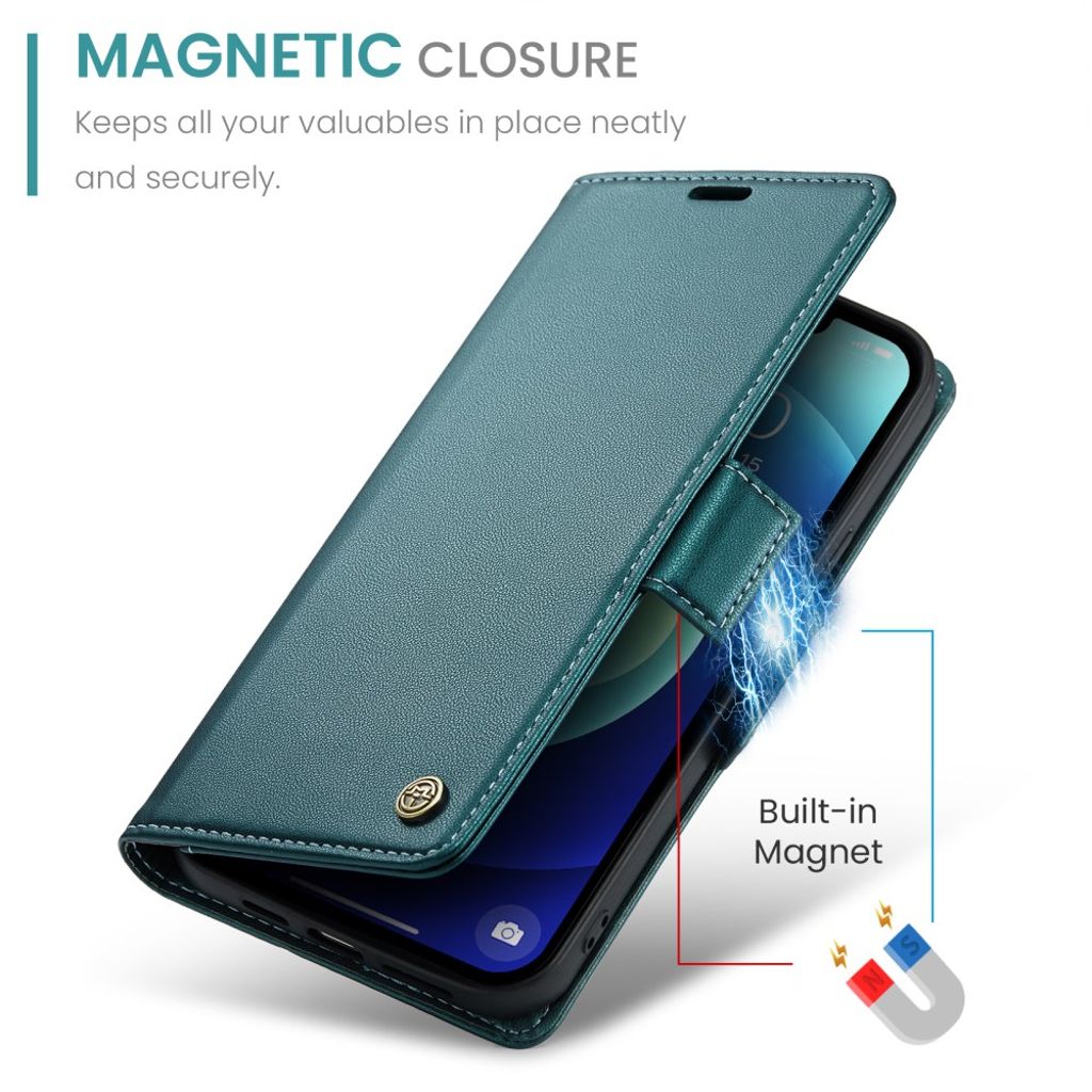 CaseMe iPhone 12 Mini Etui 023 Series Grøn