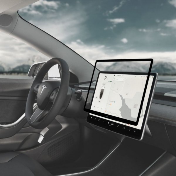 Moshi iVisor AG Tesla Model 3/Y Skærmbeskytter Sort