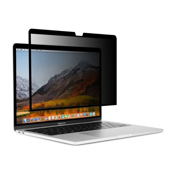 Moshi Umbra MacBook Air/Pro 13 Skærmbeskyttelse Privacy Fullsize Sort