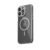 Moshi iPhone 15 Pro Max Cover iGlaze MagSafe Meteorite Grey