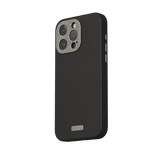 Moshi iPhone 15 Pro Max Cover Napa MagSafe Midnight Black
