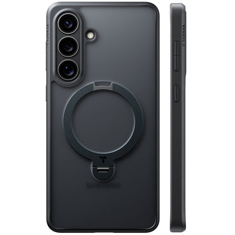 Torras Samsung Galaxy S26 Plus Cover Ostand Q3 Spin Obsidian-sort