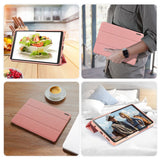 Dux Ducis Samsung Galaxy Tab A9/Galaxy Tab A11 Etui DOMO Series Lyserød