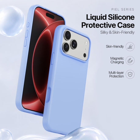 Dux Ducis iPhone 17 Pro Max/iPhone 18 Pro Max Cover Piel Series MagSafe Blå