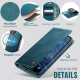 CaseMe iPhone 14 Plus/iPhone 15 Plus Etui C49 Series Grøn