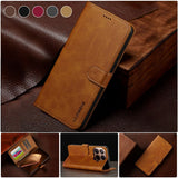 Lc.Imeeke Xiaomi 17T Etui med Kortholder Stativfunktion Lysebrun