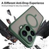 Xiaomi 17T Pro Cover Frostet MagSafe Grøn