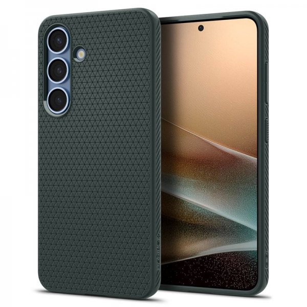 Spigen Samsung Galaxy S25 Cover Liquid Air Abyss Green