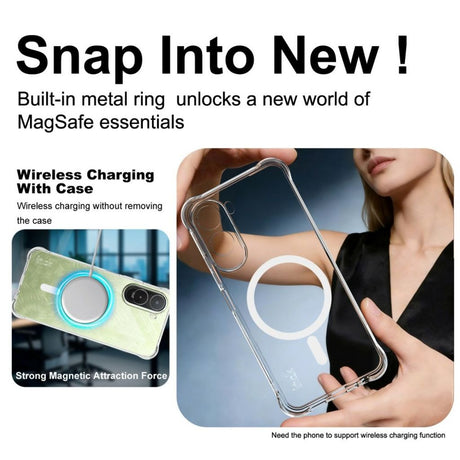 Imak Xiaomi Redmi A7 Pro Etui Airbag MagSafe Klar