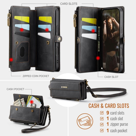 CaseMe iPhone 17 Pro Max/iPhone 18 Pro Max Etui C39 Series Sort