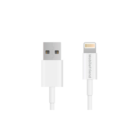 MobileFriend Kabel USB-A till Lightning 2m