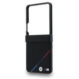 BMW Samsung Galaxy Z Flip 8 Cover Tricolor Stripe Sort