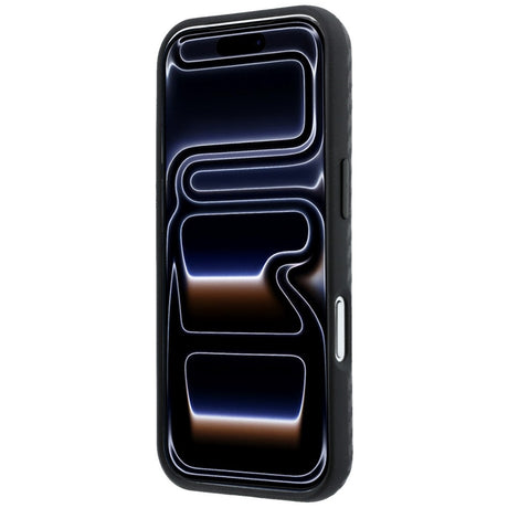 BMW iPhone 18 Pro Cover M Carbon Metal Logo Sort