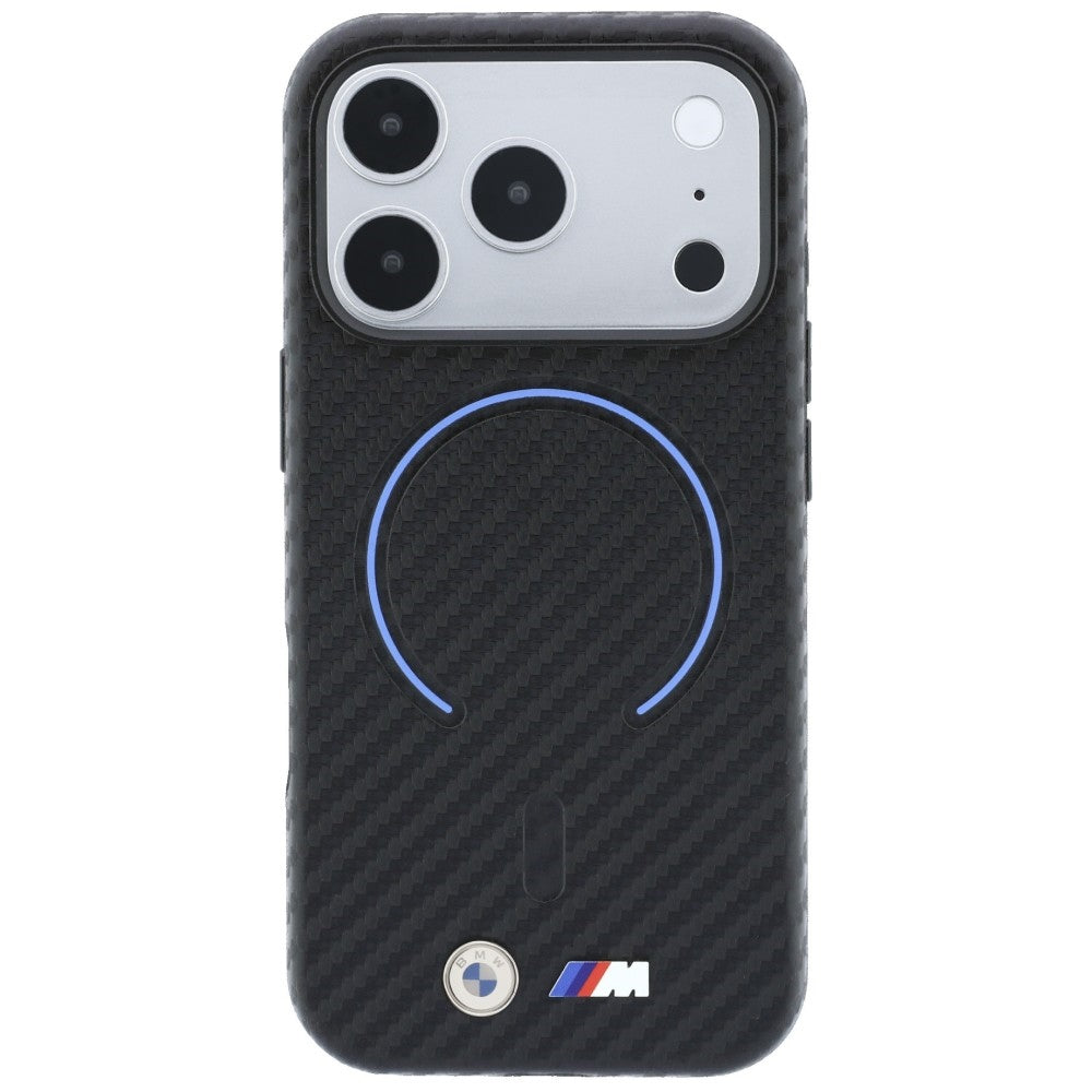 BMW iPhone 17 Pro Max/iPhone 18 Pro Max Cover M Carbon Printed Ring Sort