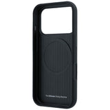 BMW iPhone 17 Pro Max/iPhone 18 Pro Max Cover M Quadrille Kevlar Metal Logo Sort