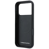 BMW iPhone 17 Pro/iPhone 18 Pro Cover M Quadrille Kevlar Tricolor Lines Sort