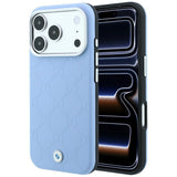 BMW iPhone 17 Pro/iPhone 18 Pro Cover Debossed quiltet Blå