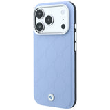 BMW iPhone 17 Pro/iPhone 18 Pro Cover Debossed quiltet Blå